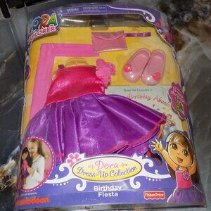 Dora the Explorer Dress Up Collection Fashions Birthday Fiesta NEW